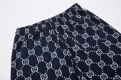 260421 New high-quality custom-made fabric printed jacquard shorts