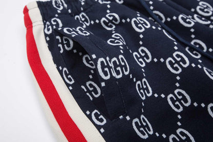 260421 New high-quality custom-made fabric printed jacquard shorts