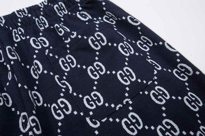 260421 New high-quality custom-made fabric printed jacquard shorts