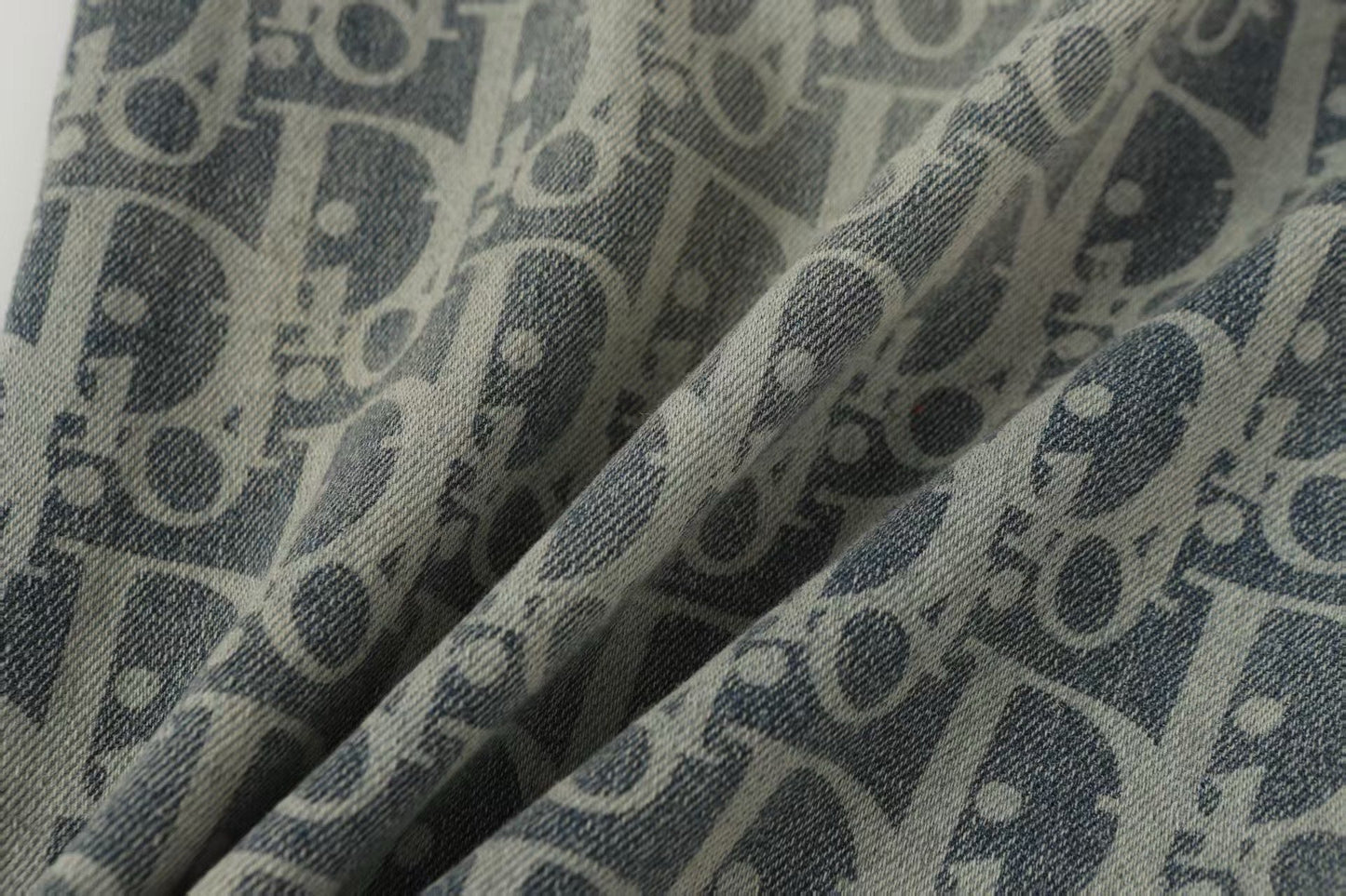 260421 New high-quality jacquard casual printed denim pants