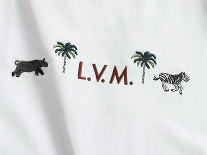 260421 New high-quality T-shirt with simple animal patterns