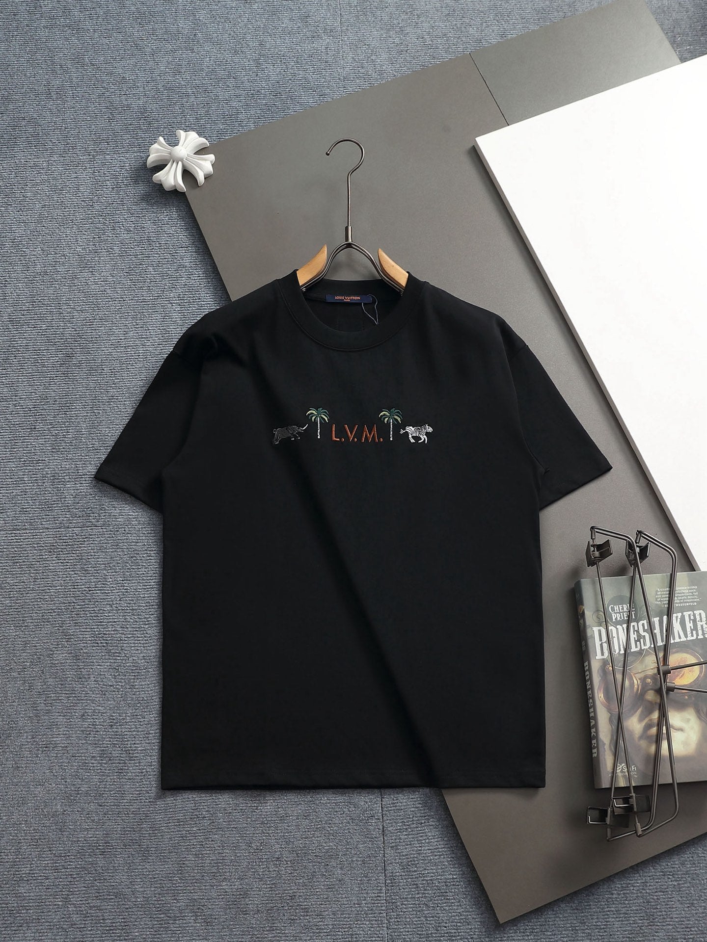 260421 New high-quality T-shirt with simple animal patterns