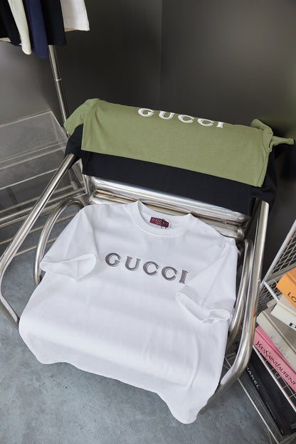 260421 New high-quality basic simple-print daily T-shirt