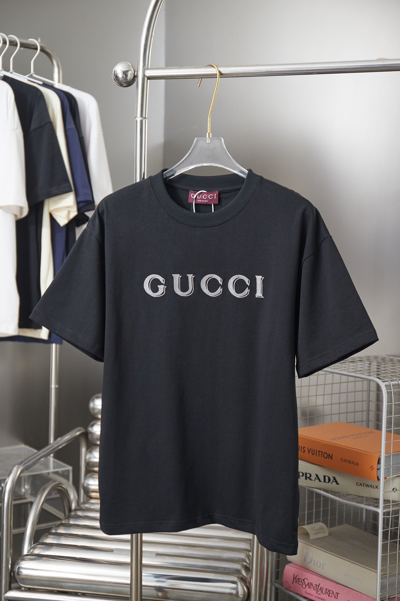 260421 New high-quality basic simple-print daily T-shirt