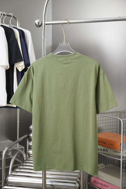 260421 New high-quality basic simple-print daily T-shirt