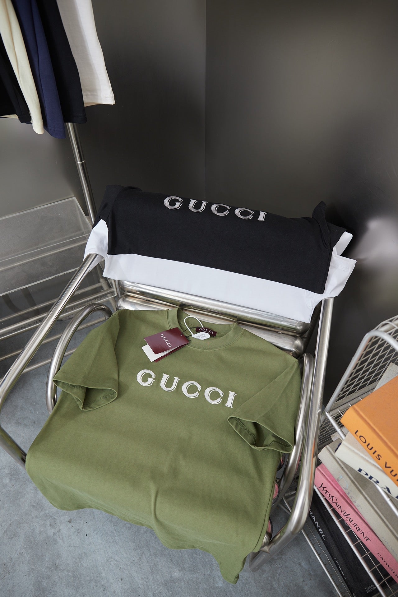 260421 New high-quality basic simple-print daily T-shirt