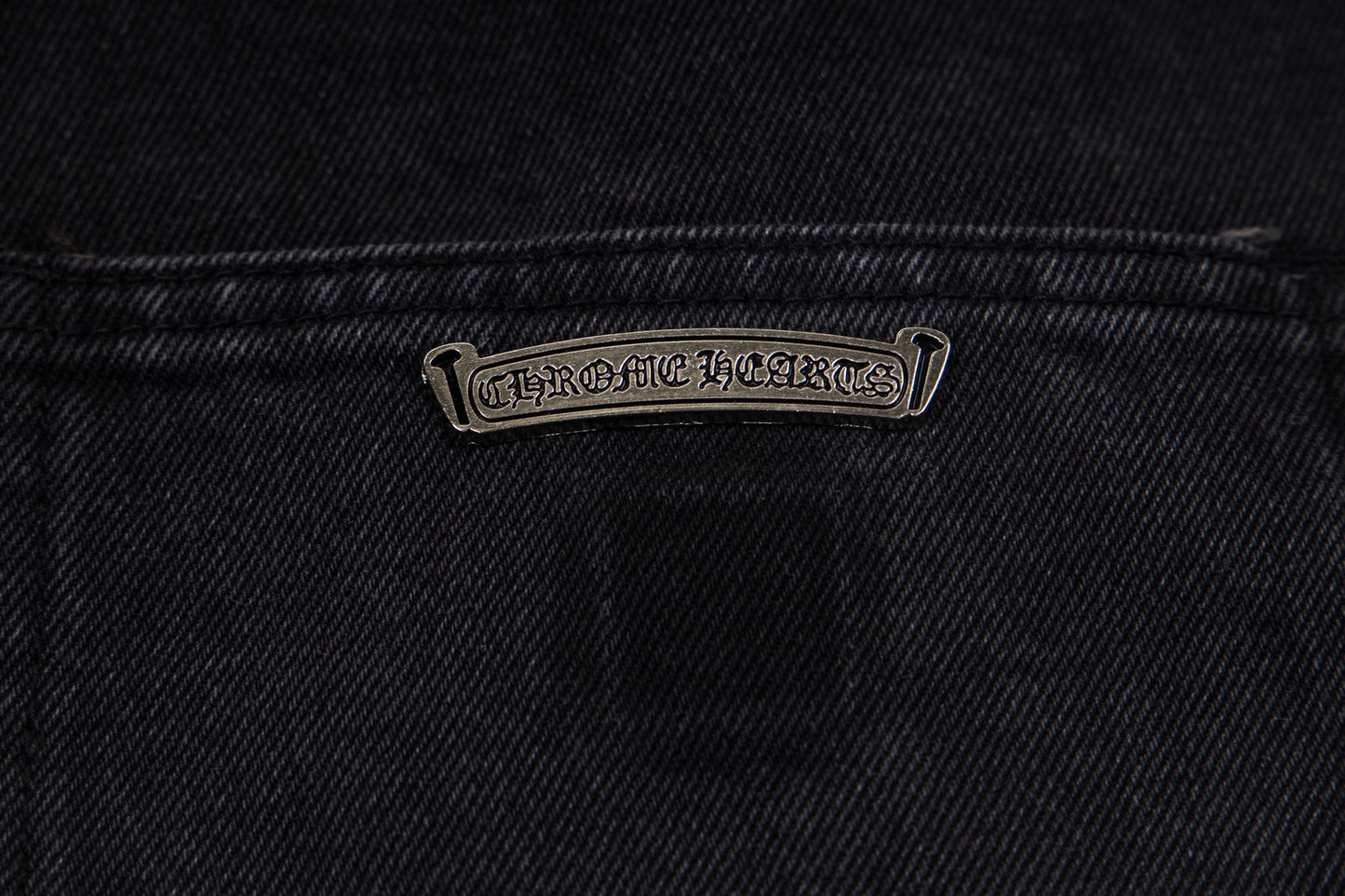 260421 New high-quality leather-stitched workwear washed denim pants