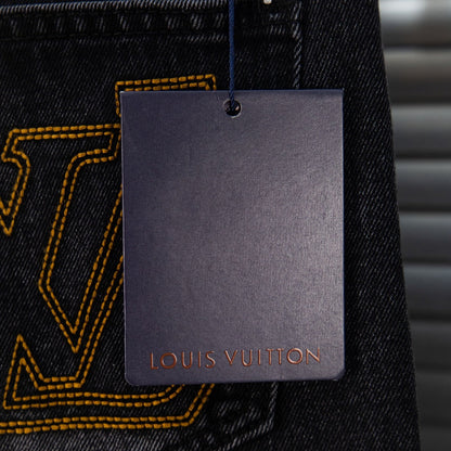 260421 New high-quality classic durable suede leather brand jeans