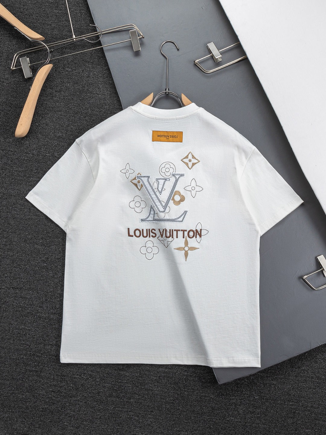 260421 New high-quality classic embroidered T-shirt