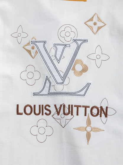 260421 New high-quality classic embroidered T-shirt