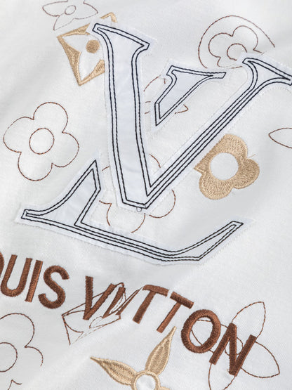 260421 New high-quality classic embroidered T-shirt