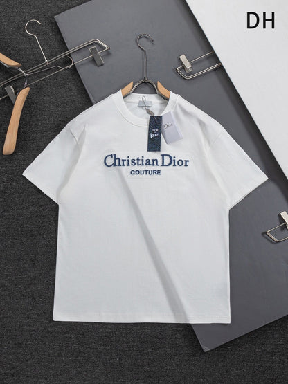 260421 New high-quality classic embroidered minimalist T-shirt