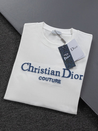 260421 New high-quality classic embroidered minimalist T-shirt