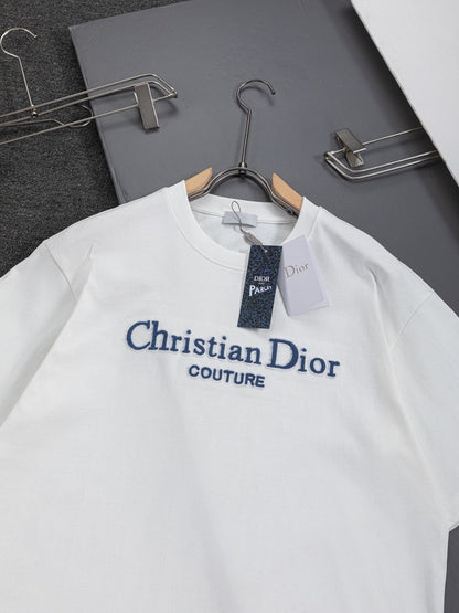 260421 New high-quality classic embroidered minimalist T-shirt