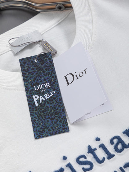 260421 New high-quality classic embroidered minimalist T-shirt