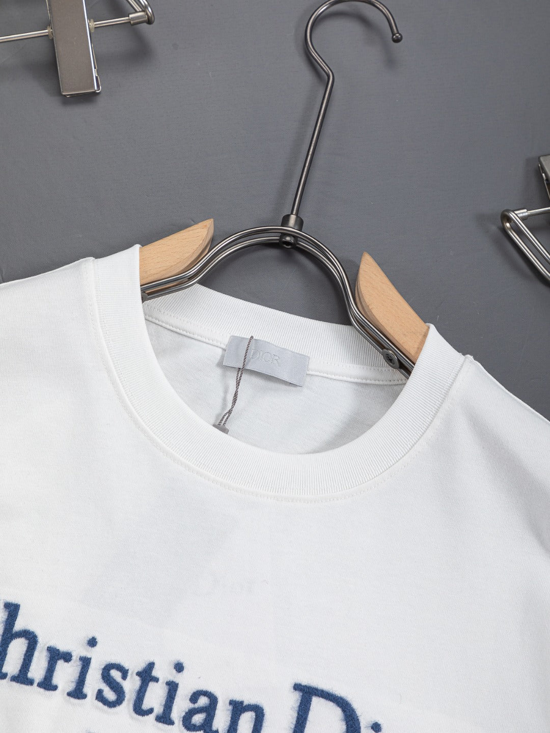260421 New high-quality classic embroidered minimalist T-shirt