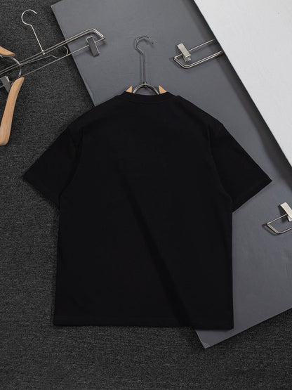 260421 New high-quality classic embroidered minimalist T-shirt