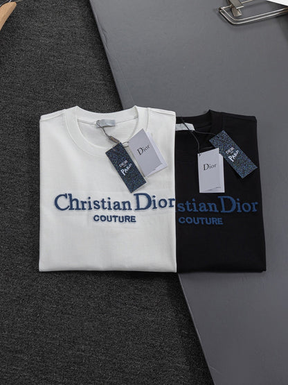 260421 New high-quality classic embroidered minimalist T-shirt