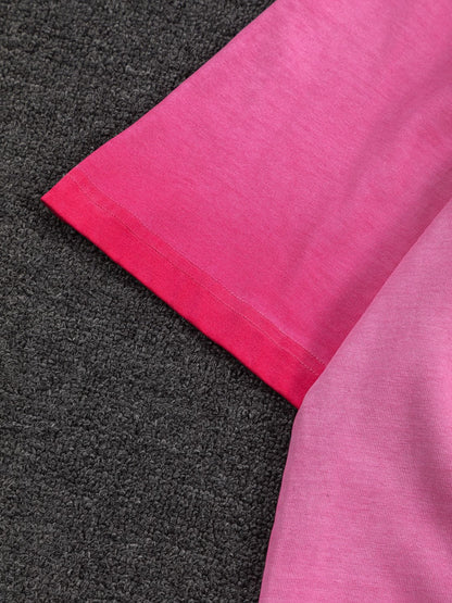 260421 New high-quality special washing process heavy embroidery T-shirt