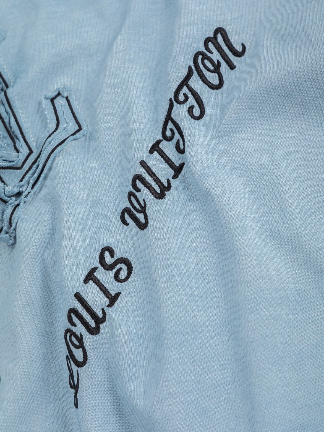 260421 New high-quality special washing process heavy embroidery T-shirt