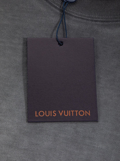 260421 New high-quality special washing process heavy embroidery T-shirt