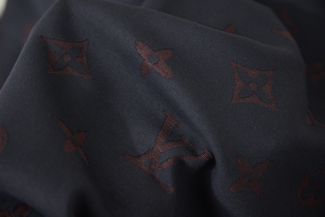260421 New high-quality T-shirt with deep-grain pattern printed all over