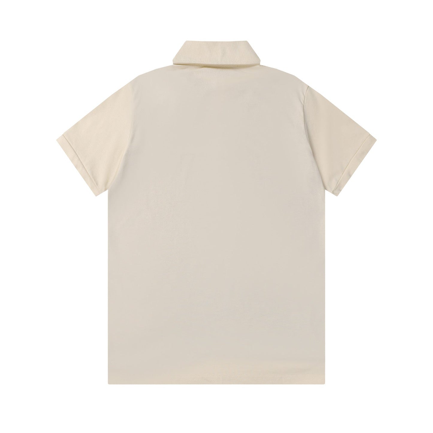 260421 New high-quality knitted jacquard lettered Polo shirt