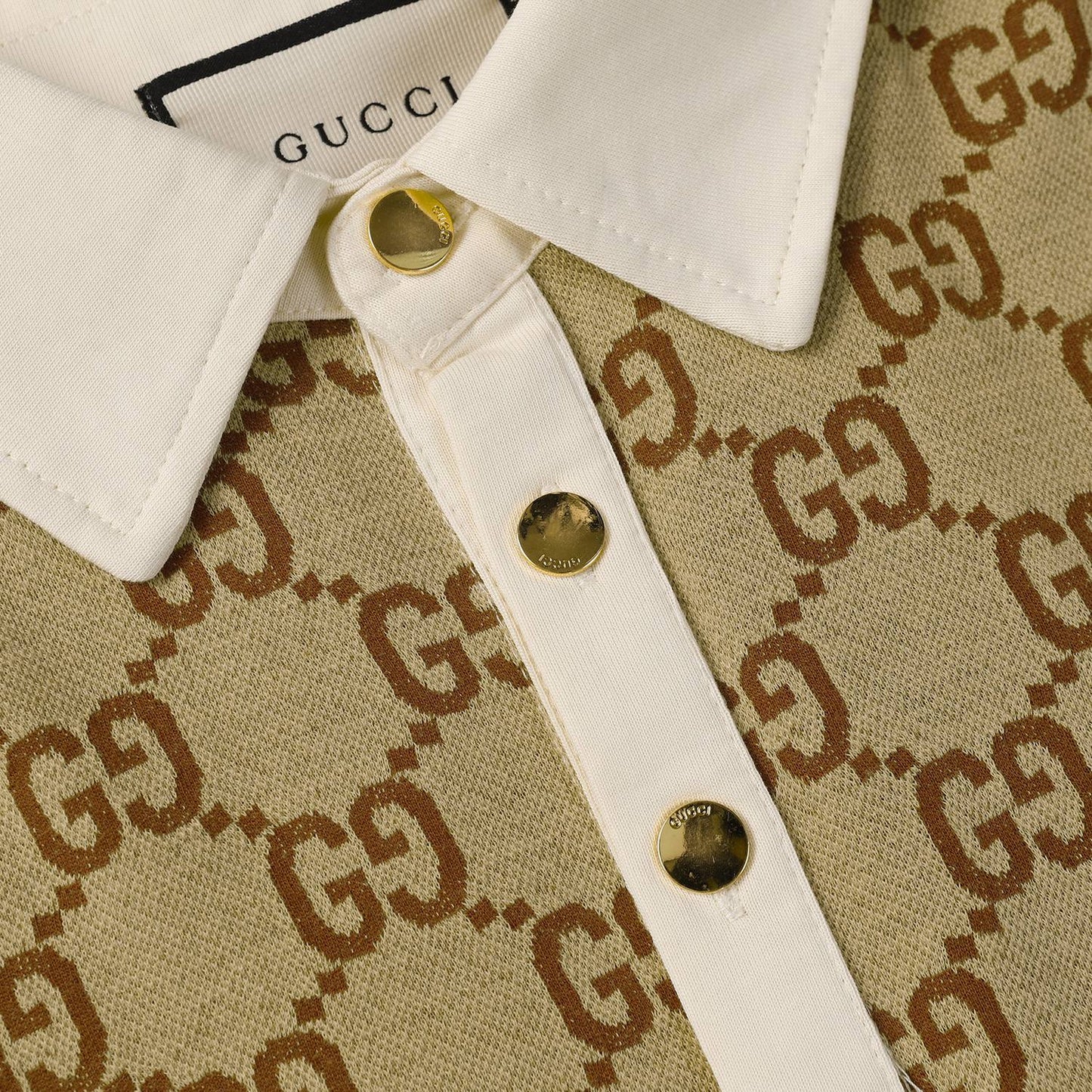 260421 New high-quality knitted jacquard lettered Polo shirt