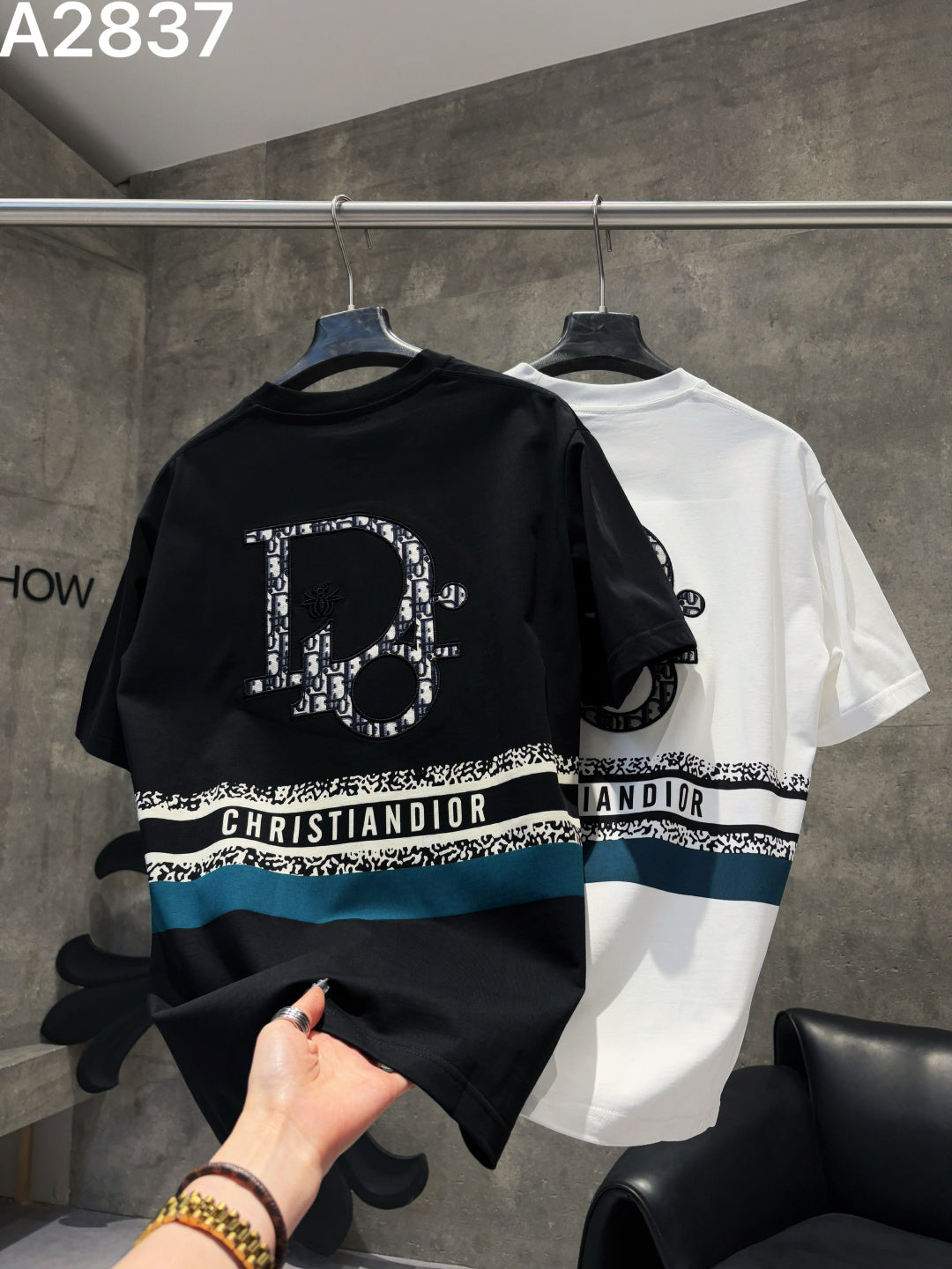 260421 New high-quality heavyweight embroidered T-shirt