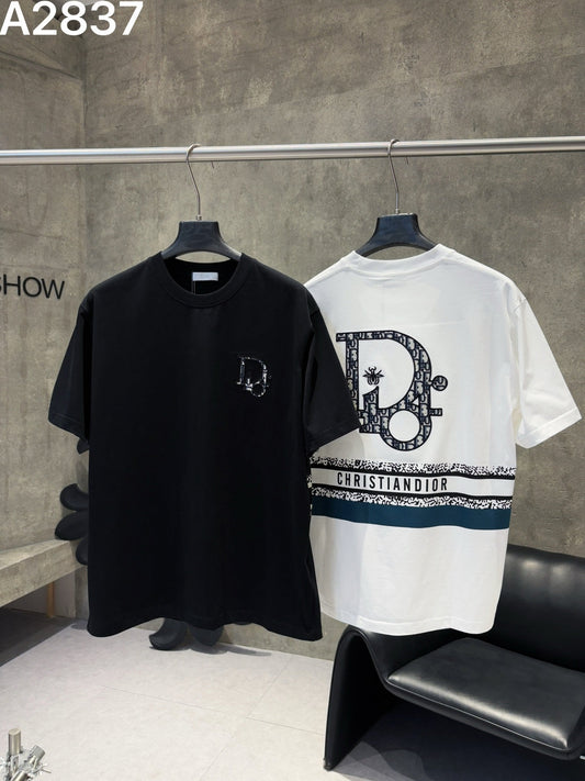 260421 New high-quality heavyweight embroidered T-shirt