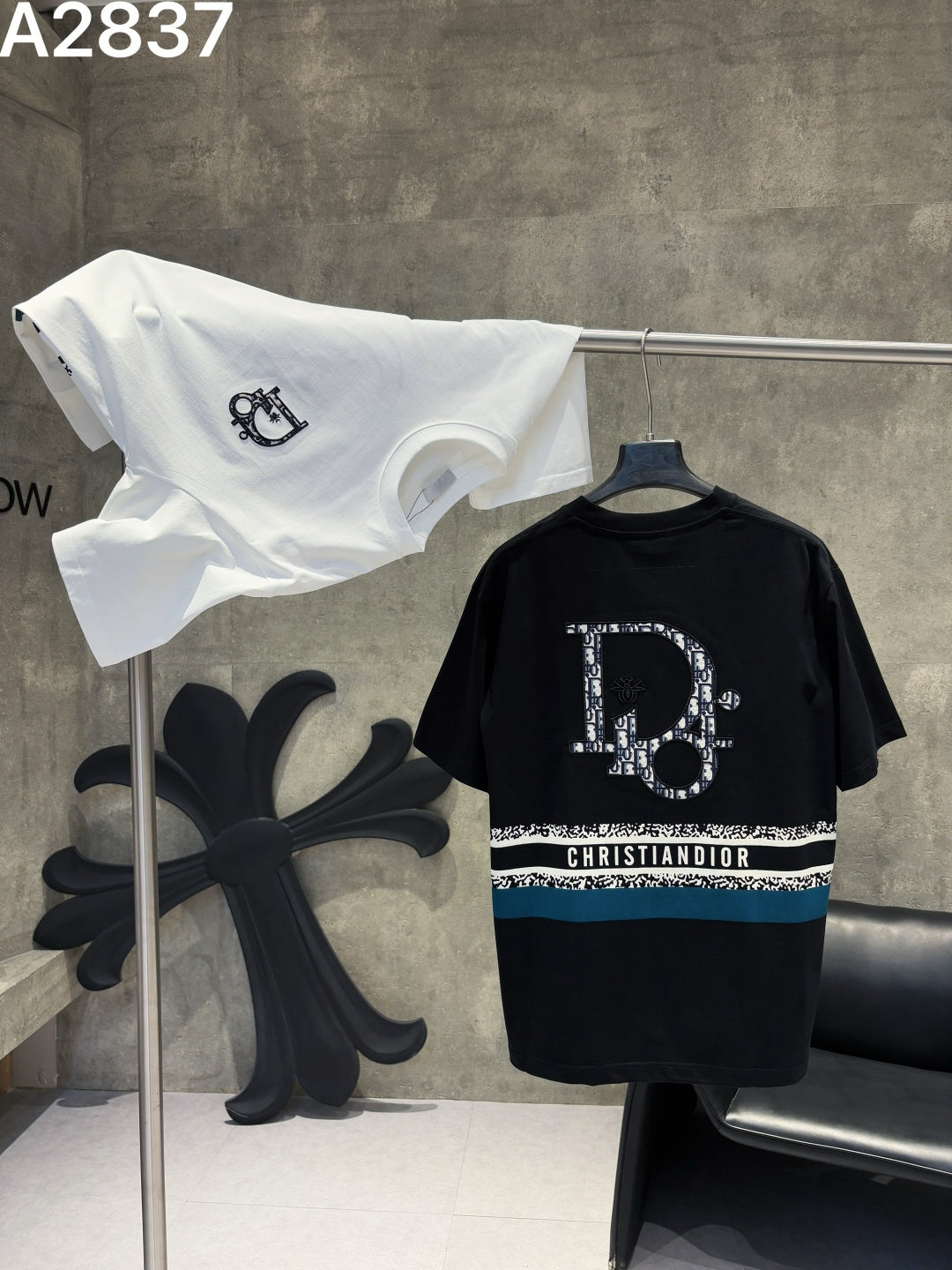 260421 New high-quality heavyweight embroidered T-shirt