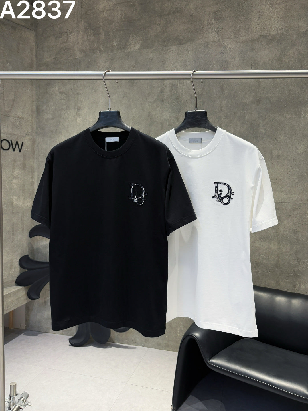 260421 New high-quality heavyweight embroidered T-shirt