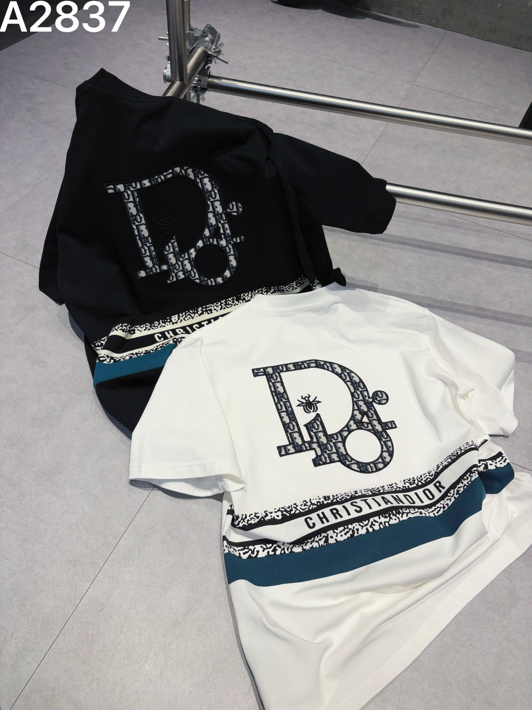 260421 New high-quality heavyweight embroidered T-shirt