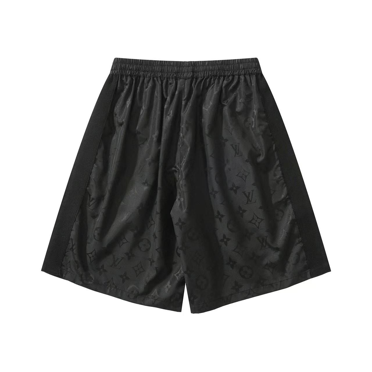 260421 New high-quality ribbed jacquard technology silk shorts