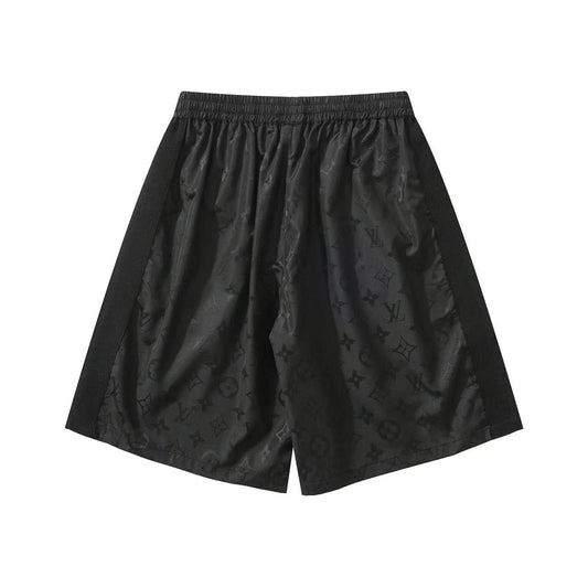 260421 New high-quality ribbed jacquard technology silk shorts