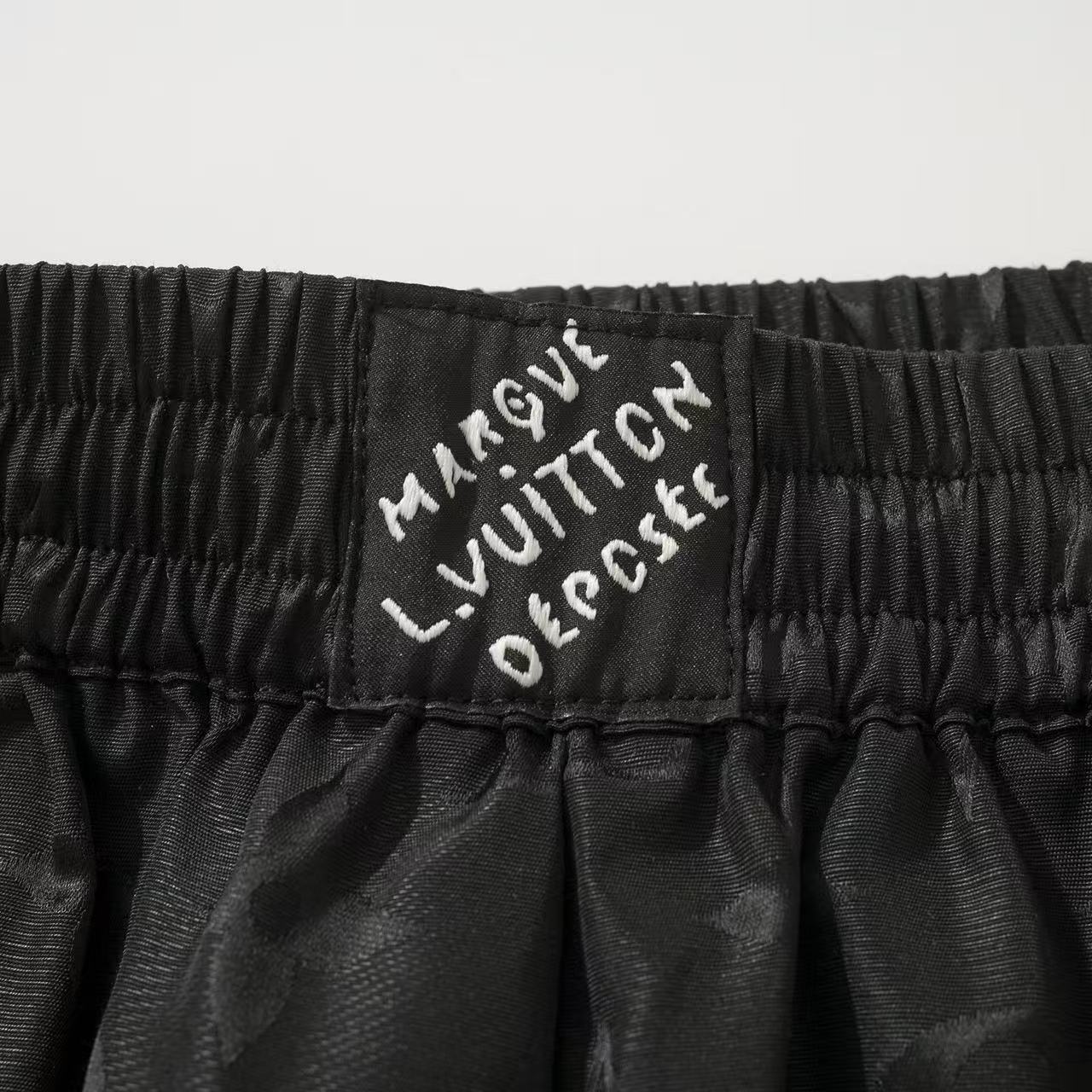 260421 New high-quality ribbed jacquard technology silk shorts