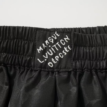 260421 New high-quality ribbed jacquard technology silk shorts