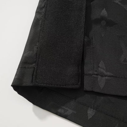 260421 New high-quality ribbed jacquard technology silk shorts