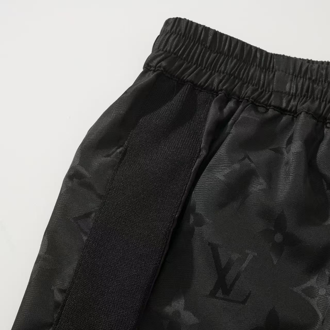 260421 New high-quality ribbed jacquard technology silk shorts