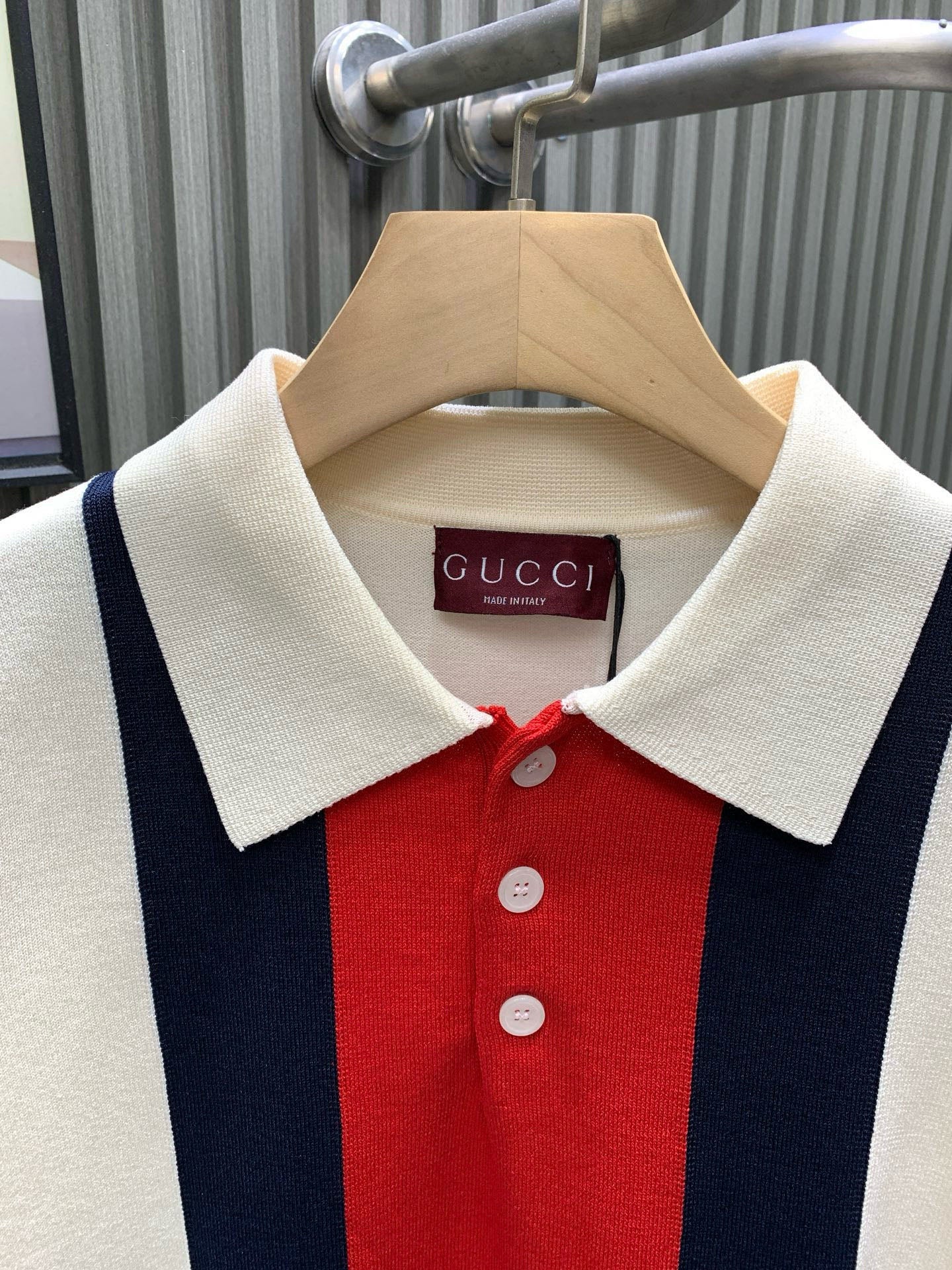 260421 New high-quality custom soft yarn knitted polo set