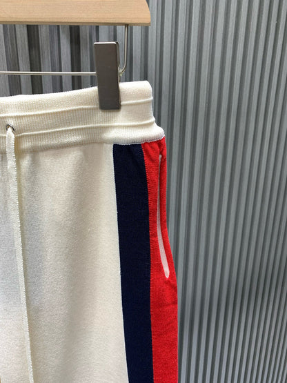 260421 New high-quality custom soft yarn knitted short set of pants