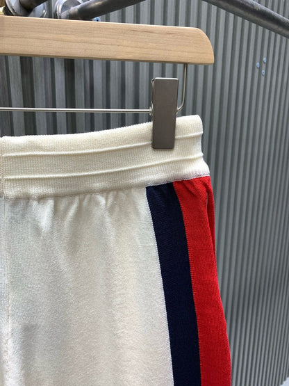 260421 New high-quality custom soft yarn knitted short set of pants