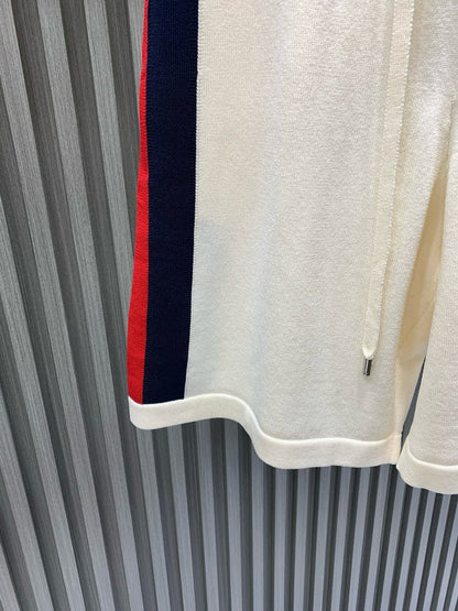 260421 New high-quality custom soft yarn knitted short set of pants
