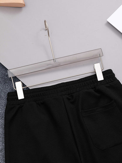 260421 New high-quality waffle knit short pants