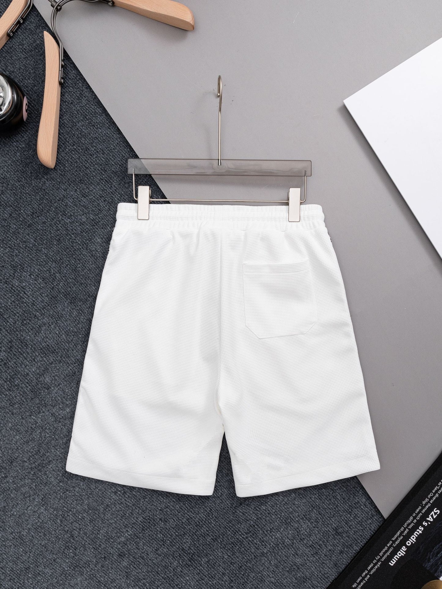 260421 New high-quality waffle knit short pants