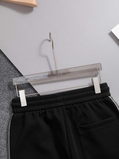 260421 New high-quality side-striped knitted shorts