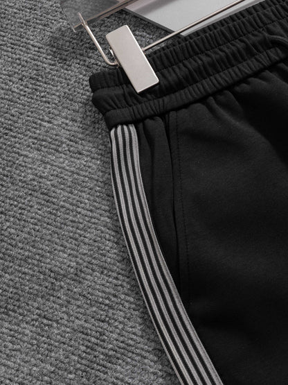 260421 New high-quality side-striped knitted shorts