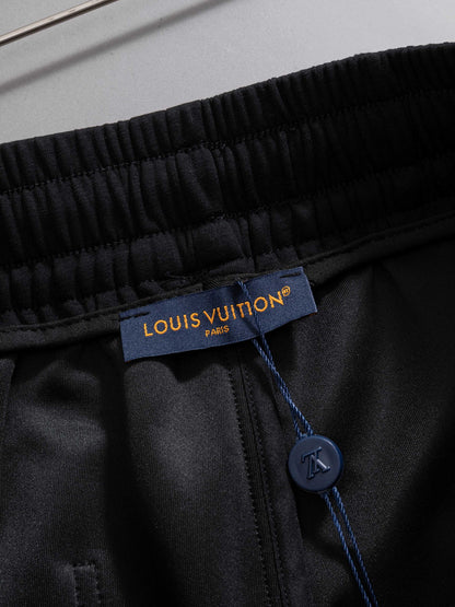 260421 New high-quality side-striped knitted shorts