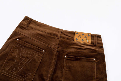 260421 New high-quality corduroy cotton work pants