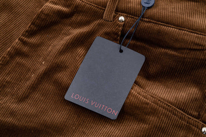 260421 New high-quality corduroy cotton work pants